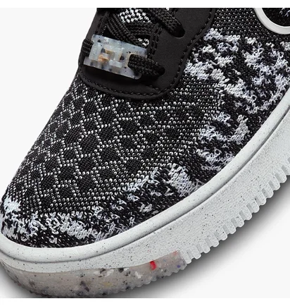 Кроссовки детские Nike Af1 Crater Flyknit Nn Black/Grey Dm1060-001