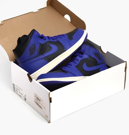 Кросівки жіночі Air Jordan 1 Mid Violet Bq6472-051