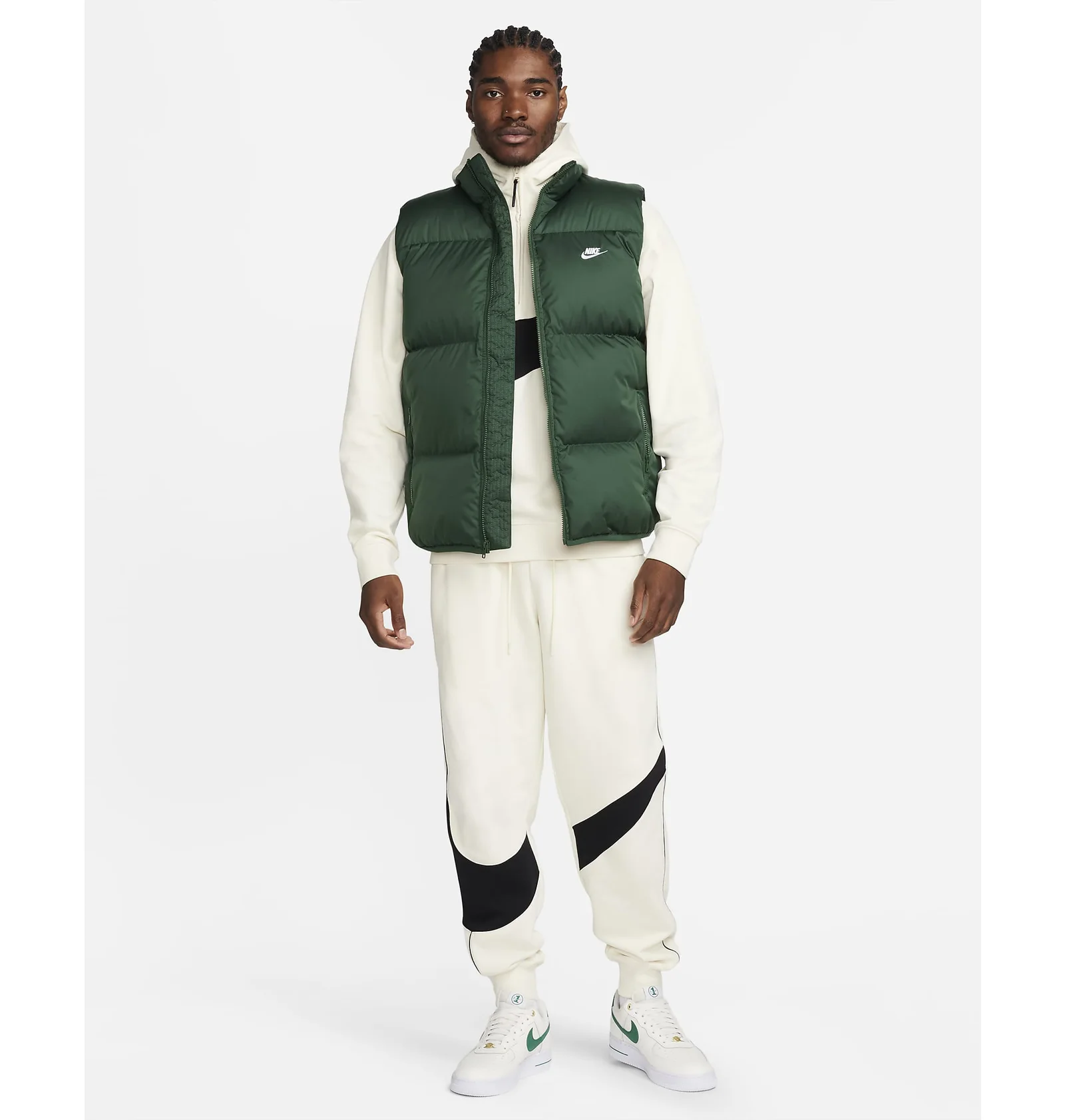 ᐉ Мужская жилетка Nike Club Puffer Vest Green FB7373-323 - купить