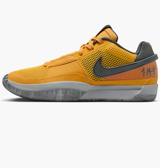 ja1 黄色 ᐉ Кроссовки унисекс Nike Ja 1 „Wet Cement” Orange FV1281-800