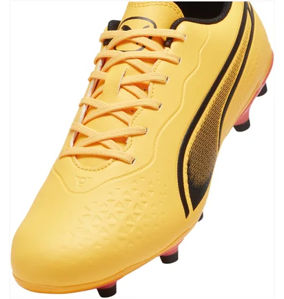 Бутсы унисекс Puma King Match Fg/Ag Yellow 107570-05
