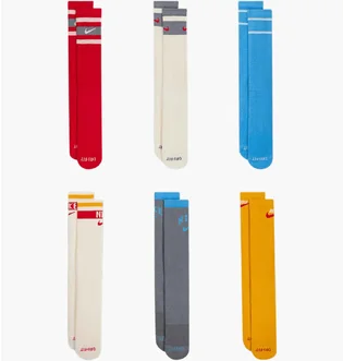 Носки Nike Everyday Plus Cushioned Crew Multi (6 пар) DX7670-910