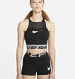 Топ женский Nike W Np Df Grx Crop Top Black Dm7689-010