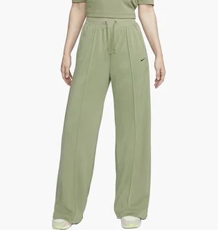 Штани жіночі Nike Sportswear Essential High-Waisted Wide-Leg Pants Green FB8490-386