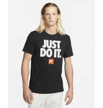 Футболка мужская Nike Sportswear Just Do It Verbiage Black Dz2989-010