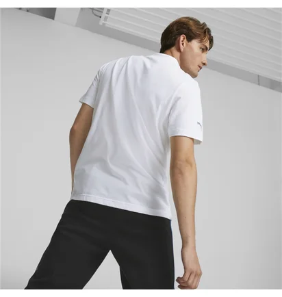 Поло мужское Puma Bmw M Motorsport Essentials Polo White 536245-02