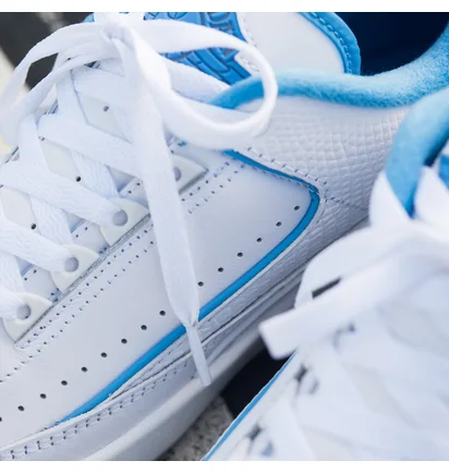 Кросівки чоловічі Air Jordan 2 Retro Low Unc White DV9956-104