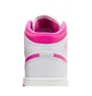 Кросівки дитячі Air Jordan 1 Mid Gs White/Pink FD8780-500