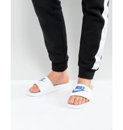 Тапочки мужские Nike Benassi Jdi White 343880-102