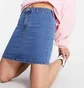 Спідниця жіноча DTT Petite Clara High Waisted Blue 11791245
