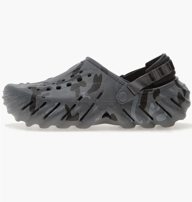Тапочки мужские CROCS Echo Clog Black 211981-082