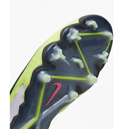Бутсы унисекс Nike Gripknit Phantom Gx Elite Fg White/Green DC9968-705