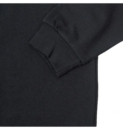 Худи женское Jeep Hooded Cropped Sweatshirt Striped Print Black O102609-B000