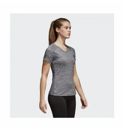 Футболка женская Adidas Freelift Tee Grey CD3103