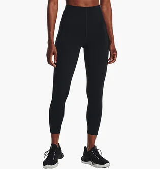 Леггинсы женские Under Armour Leggings Meridian Ankle Leg Pintuk Black 1377080-001