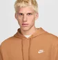 Худи мужское Nike Nsw Club Hoodie Po Bb Orange BV2654-224