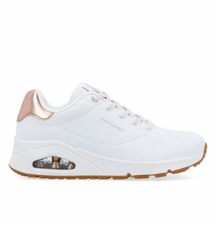 Кроссовки женские Skechers Uno Shimmer Away White 155196-WHT