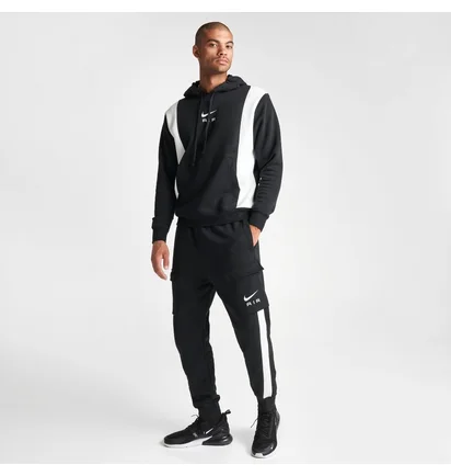 Штани чоловічі Nike Air Retro Fleece Cargo Pants Black FN7693-010
