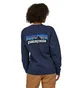 Свитшот мужской Patagonia P-6 Logo Uprisal Crew Sweatshirt New Blue NENA39657