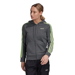 Толстовка жіноча Adidas Essentials 3S Fz Hd Grey GD3054