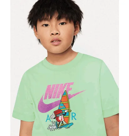 Футболка детская Nike K Nsw Tee Boxy 2 Green FV5346-376