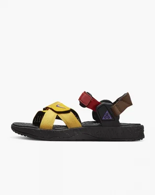 Сандали унисекс Nike Air Deschutz Yellow/Red Do8951-700