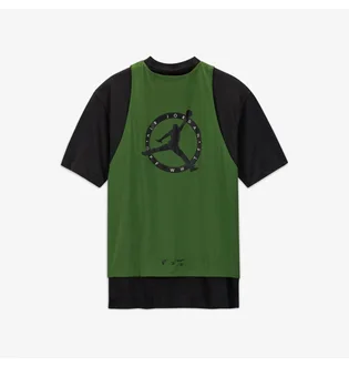 Футболка мужская Nike X Off-White Shirt Green/Black Cv3518-361