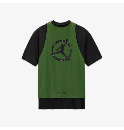 Футболка мужская Nike X Off-White Shirt Green/Black Cv3518-361