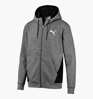 Толстовка мужская Puma Modern Sports Fz Hoody Grey 580529-03