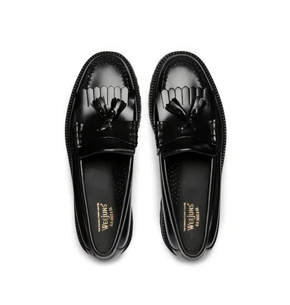 Туфли мужские G.H.Bass Weejun 90 Layton Ii Moc Kiltie Black BA11525