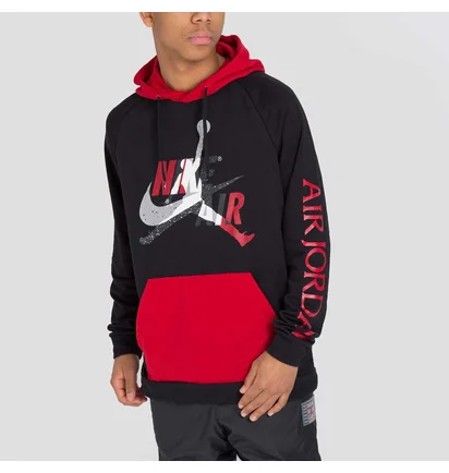 Худі чоловіче Nike M J Jumpman Clscs Ltwt Flc Po Black CK2852-010