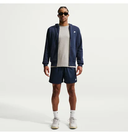 Толстовка мужская Nike Club MenS Full-Zip Fleece Hoodie Blue FN3861-451