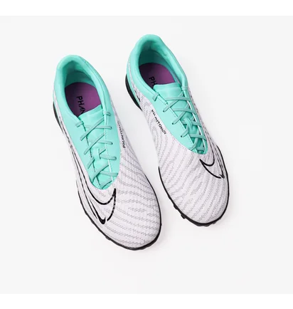 Сороконіжки унісекс Nike Phantom Gx Academy Tf White/Turquoise DD9477-300