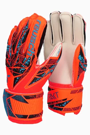 Перчатки вратарские детские Reusch Attrakt Finger Orange 5472510-2210