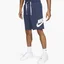 Шорти чоловічі Nike Club Alumni Mens French Terry Blue Dx0502-410