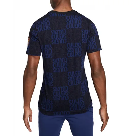 Футболка чоловіча Nike Fc Barcelona T-Shirt Blue/Black DC0886-010