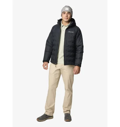 Пуховик мужской Columbia Grand Trek Iii Down Hooded Jacket Black 2086111CLB-010