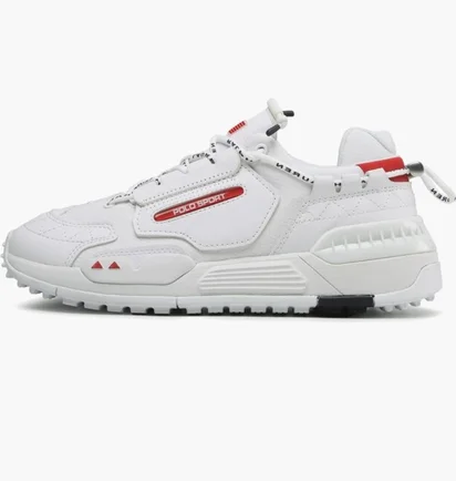 Кроссовки мужские Ralph Lauren Lauren White PS200-SK-LTL
