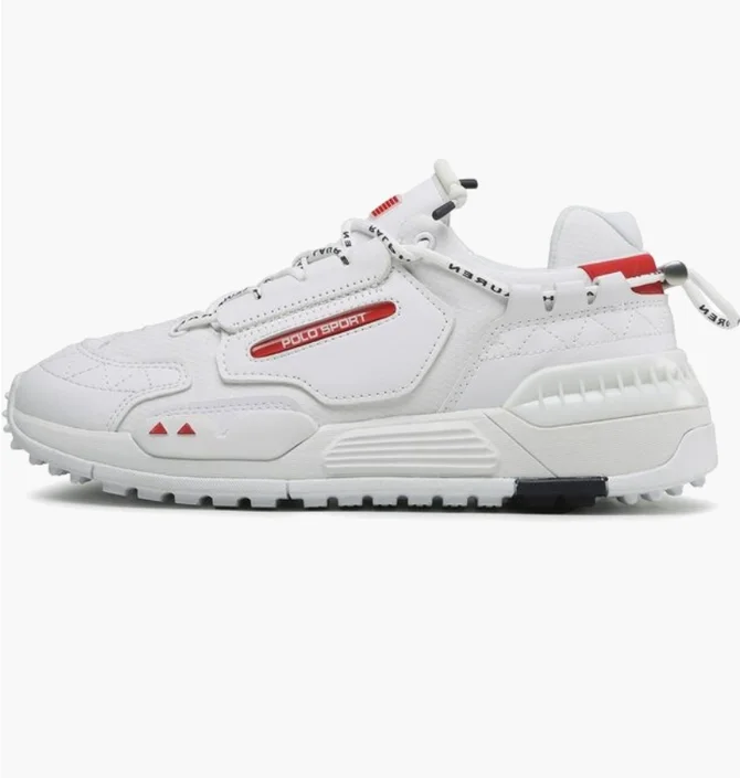 Кроссовки мужские Ralph Lauren Lauren White PS200-SK-LTL