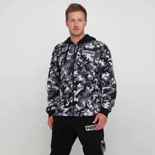 Толстовка чоловіча Puma Rebel Camo Fz Hoody Fl Grey 580557-01