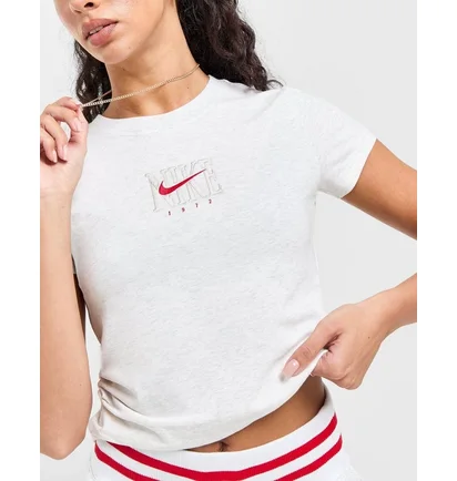 Футболка женская Nike Sportswear Ss Slim Tee Pnx Grx Grey IB2444-051