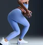 Лосины женские Nike WomenS Mid-Rise Mesh-Panelled Leggings Blue CZ9779-494
