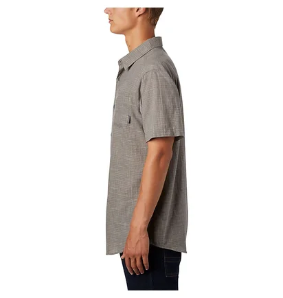 Рубашка мужская Columbia Under Exposure Short Sleeve Shirt Grey AJ1238-023