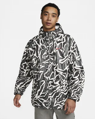 Куртка мужская Nike M Nsw Trend Jkt Aop Grey/White DX0035-060