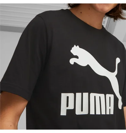 Футболка мужская Puma T-Shirt Classics Logo Black 530088-01