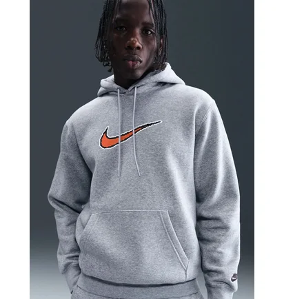 Худи мужское Nike Sportswear Grey HV0854-063