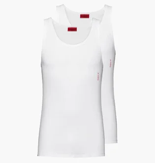 Майка чоловіча Hugo Tank Top Twin (2 шт) White 50408126-100
