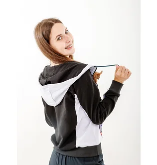 Толстовка женская AUSTRALIAN Flowers Hoodie Elastic Fleece Insert Jacket Multi LSDGC0009-465