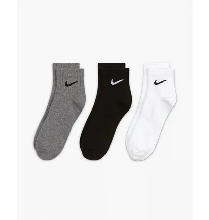 Шкарпетки унісекс Nike Everyday Ltwt Ankle Multi (3 пари, неутеплені) SX7677-964
