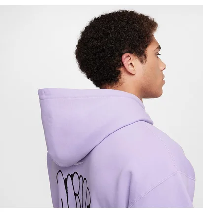Худі чоловіче Nike Solo Swoosh Graffiti Violet HQ4181-515